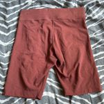 Nike  Burnt Orange Cotton Biker Short Photo 3