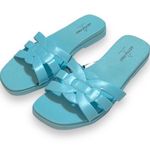 Aqua Slides Women's 7/8. Perfect Beach Sandals! Brand New! Blue Size undefined Photo 1