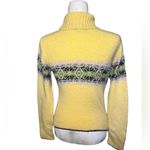 it's our time Y2K Fuzzy Turtleneck Ski Sweater Small Vintage Photo 1