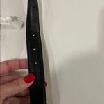 Coach  Vintage Y2k ladies black Leather Belt Small style 8400 western boho Photo 3