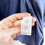 Boden 3/4 Sleeve Button Up Cardigan Sweater Navy Blue 18 Photo 4