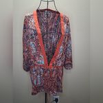 Pleione  Multicolor Paisley Kimono Photo 1