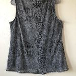 Rafaella Womens Semi Sheer Lined Semi Loose Sleeveless Top Size Medium Photo 8