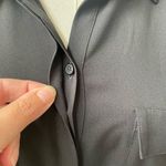 EXPRESS NWT Black Button Front Shirt Shift Dress L Photo 3