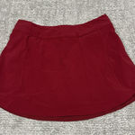 Outdoor Voices  Skort Womens XS Cranberry Red Tennis Golf Skirt Stretch Athletic Photo 0