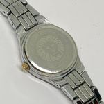 Anne Klein  women’s wrist watch gold silver tone 26mm case WR 6.5” running Photo 4