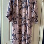 Wallflower pink purple floral kimono duster Size M Photo 0