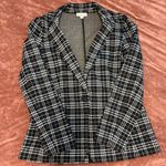 Ann Taylor  Loft Women's Plaid Blazer Jacket Size 10 Photo 7