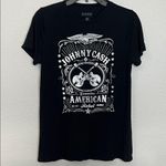 Johnny Cash Graphic TShirt Black Size Large Photo 1