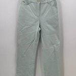 St. John Sport by Marie Gray Light Green Jeans Size 8 Photo 0