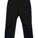 Ann Taylor Factory Black & White Polka Dot Ankle Pants Petite Size 0P Photo 0