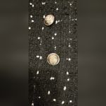 LIONESS  Women's The Kendall Blazer Black Raw Hems size Medium Photo 5