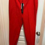 Catherine Malandrino NWT  Women’s Red Pants size L tummy control Photo 0