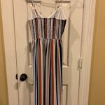 J for Justify  Wide Leg Stripped Jumpsuit Photo 5