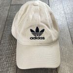 Adidas  Off-White Adjustable Baseball Style Hat. Photo 1