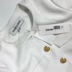 Veronica Beard Kensington Jacquard Knit Jacket White Medium NWT Photo 4