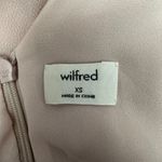 Aritzia Wilfred Women’s XS Darcell Dress Sleeveless Crisscross Belt Minimalist Pink Photo 4