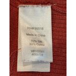 Coldwater Creek  XS Size 4 SILK Blend Rust Color Hidden Button Front Cardigan Photo 4