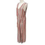 ZARA  TRF Sleeveless Striped Printed Multicolor w/ Side Slits Maxi Dress Size M Photo 3