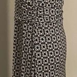Vince Camuto Black & White Print Sleeveless Maxi Dress Photo 4