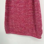 Gap  Pink Crochet Open Knit Tank Top Boho Beachy Racerback Sleeveless Size M Photo 6