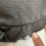 Chaser Black Women’s Soft Cozy High Waist Ruffle Hem Drawstring Shorts Photo 12