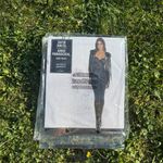 Party City NIB Dark Angel Black Gothic Fallen angel fancy Halloween costume Adult Small Photo 1