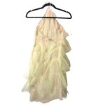 The Bar  Lou Tulle‎ Halter Dress Sz 4 Photo 3