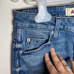 Amo babe high rise slim ankle distressed jeans size 24 Photo 6
