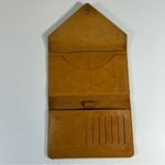 Hearth & Hand Tan Leather Envelope Flap Wallet Photo 2