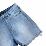 Judy Blue  Light Wash Cutoff Denim Shorts Womens Large Photo 1