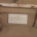 Lucky Brand Wallet Clutch Beige Oriental Crane Print Kisslock Trifold Card Photo 5