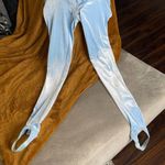 Y/PROJECT Opening Ceremony Stirrup Short Jeans In Ice Blue EUC $790 Size 2 Photo 6