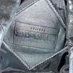 Vintage Suede Black Leather Western Mid Photo 13