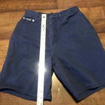 Route 66  Size 9/10 Juniors Vintage 90’s High Rise Denim Blue Jean Shorts Photo 3
