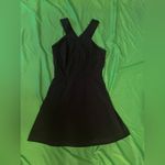 Gianni Bini  Black Halter A-Line Mini Dress size 4 Photo 2