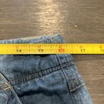 Vintage Y2K Khakis & Co ‎ Size 10 Wide Leg Blue Denim Shorts Bermuda Photo 7