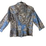 Multiples Floral Tapestry Snap Up Jacket Medium Photo 1