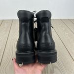 Sorel  Women's Lennox Leather Lace-Up STKD WP Boots US8.5 Black / Sea Salt $190 Photo 9