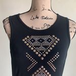Forenza Aztec Design Sleeveless Black Dress Size Small Photo 3