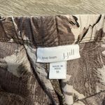 J.Jill Love Linen M Brown Woodsy Fall Cropped Pants Wide Leg Size M Photo 2