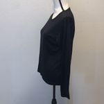 Black comfy outerwear long sleeve thermal top Photo 2