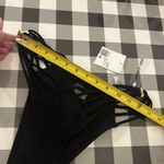 Forever 21 New  Women’s Strappy Bikini Bottoms Size Medium Black NWT Photo 10
