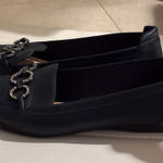 JONES NEW YORK SIGNATURE Navy Blue Pointed Toe Loafers Women's Size 10 Photo 0