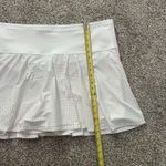 Athleta A-Game 14" white laser cut tennis skirt size 3X Photo 8