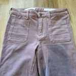 Pilcro and the Letterpress  Mauve Straight Leg Pants Photo 1