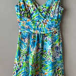 Lilly Pulitzer Lily Pulitzer Women’s Sea Soriee Shianne‎ Double V-Neck Dress Size Small Photo 0