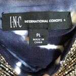 Long Blue Tie Dye Dress with Beaded Bodice 6 Photo 4