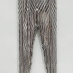 Burberry  Bobbie Silver Studded High Waisted Skinny Legging Pants Size 6 Photo 2
