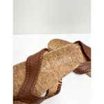 Jack Rogers Sandals Womens Size 5.5 Brown Leather Thelma Flip Flop Photo 3